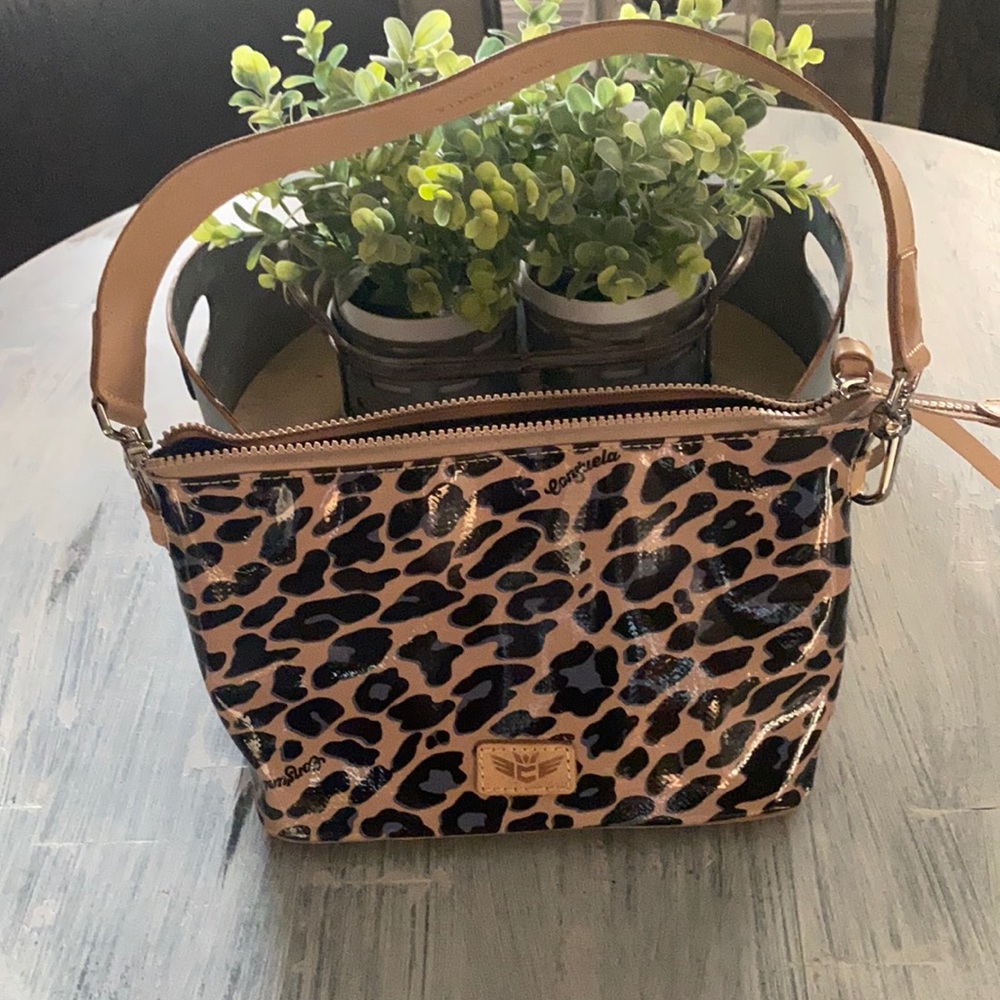 Consuela leopard purse